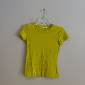 Club Monaco Bright Green Short Sleeve Tee